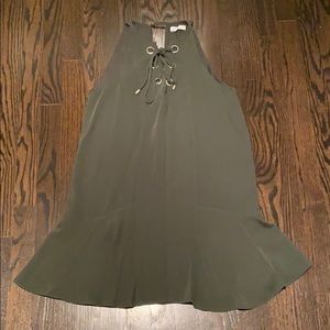 Parker green dress